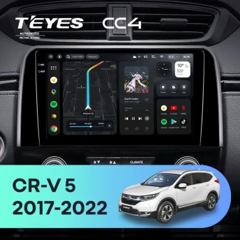 Штатная магнитола Teyes CC4 8/128 Honda CR-V 5 RT RW (2017-2022)