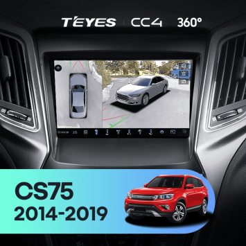 Штатная магнитола Teyes CC4 360 6/64 Changan CS75 (2014-2019)