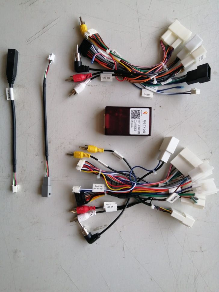 Проводка питания TEYES для Toyota Land Cruiser Prado 150 2022 cable and canbus