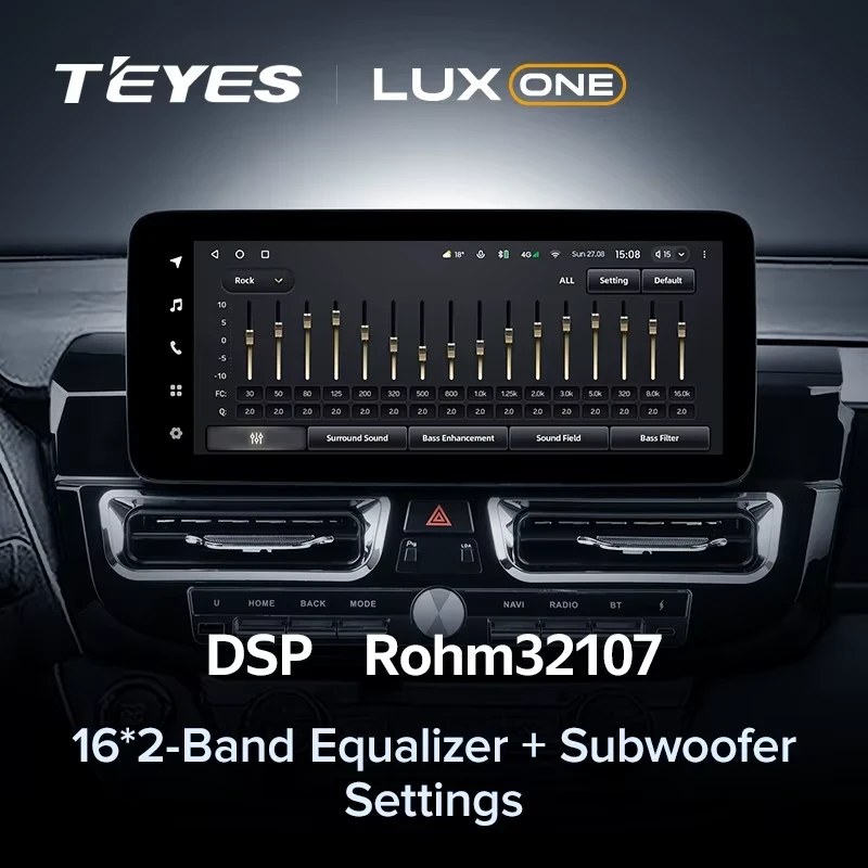 Штатная магнитола Teyes LUX ONE 360 6/128 Toyota RAV4 XA40 (2012-2018) F2