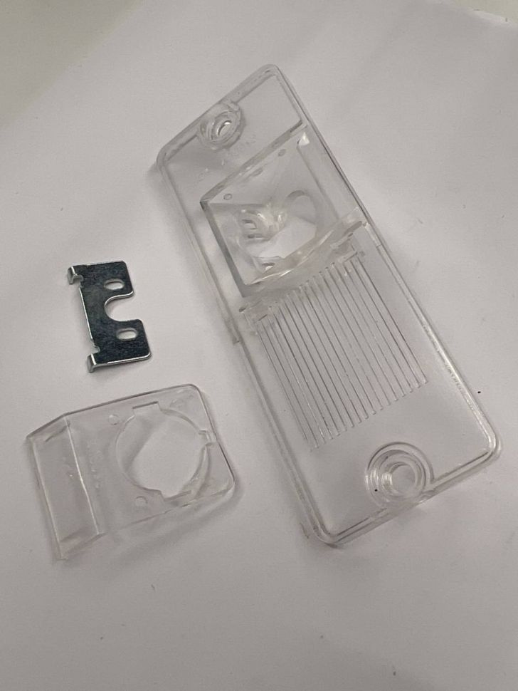 Адаптер под заднюю камеру в подсветку номера Mitsubishi Pajero IV, Pajero Sport