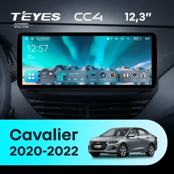 Штатная магнитола Teyes CC4 12.3" 6/64 Chevrolet Cavalier (2020-2022)