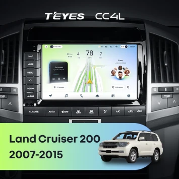 Штатная магнитола Teyes CC4L 6/64 с DTS Toyota Land Cruiser 11 200 (2007-2015) F2 Тип-A