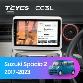 Штатная магнитола Teyes CC3L 4/64 Suzuki Spacia 2 (2017-2023)