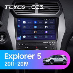 Штатная магнитола Teyes CC3 4/32 Ford Explorer 5 (2011-2019) (A)