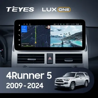 Штатная магнитола Teyes LUX ONE 6/128 Toyota 4Runner 5 N280 (2009-2024)