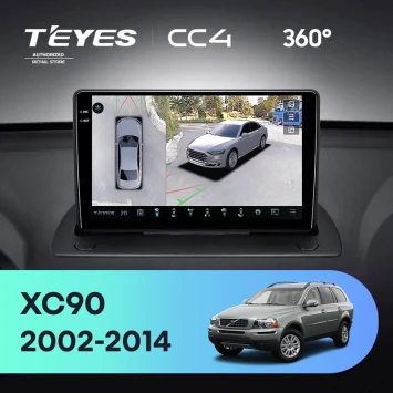 Штатная магнитола Teyes CC4 360 6/64 Volvo XC90 (2002-2014) F1