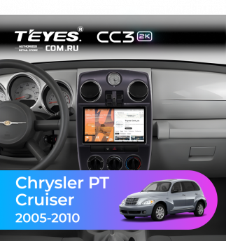 Штатная магнитола Teyes CC3 2K 4/32 Chrysler PT Cruiser (2005-2010)