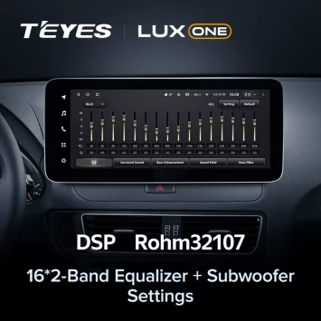 Штатная магнитола Teyes LUX ONE 6/128 Audi A4 B9 (2015-2025)