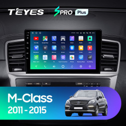 Штатная магнитола Teyes SPRO Plus 3/32 Mercedes-Benz ML-Class W166 (2011-2015)