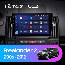 Штатная магнитола Teyes CC3L 4/32 Land Rover Freelander 2 (2006-2012)