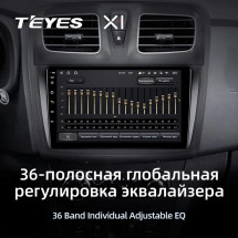 Штатная магнитола Teyes X1 4G 2/32 Renault Logan 2 (2012-2019) F1