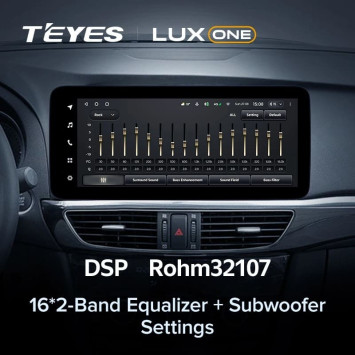 Штатная магнитола Teyes LUX ONE 4/64 Mazda Atenza 3 (2012-2015) Тип-B Правый руль