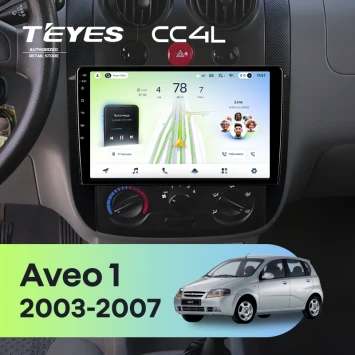 Штатная магнитола Teyes CC4L 6/64 с DTS Chevrolet Aveo 1 T200 (2003-2007)