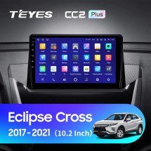 Штатная магнитола Teyes CC2L Plus 1/16 Mitsubishi Eclipse Cross (2017-2021) F2