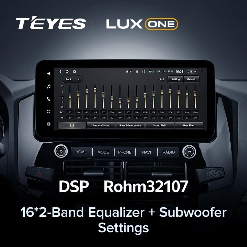 Штатная магнитола Teyes LUX ONE 4/32 Mitsubishi Pajero 4 V80 V90 (2006-2024) Тип-B