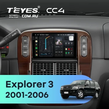Штатная магнитола Teyes CC4 6/64 Ford Explorer 3 (2001-2006)