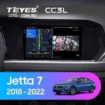 Штатная магнитола Teyes CC3L 4/64 Volkswagen Jetta 7 (2018-2022)