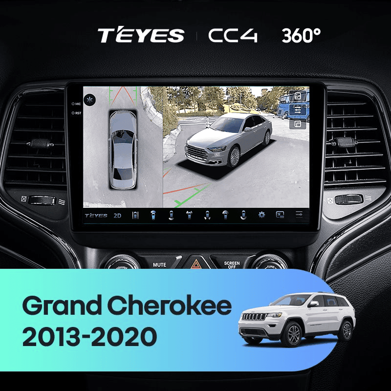 Штатная магнитола Teyes CC4 360 8/128 Jeep Grand Cherokee WK2 (2013-2020) F2