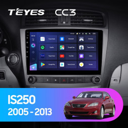 Штатная магнитола Teyes CC3 6/128 Lexus IS250 XE20 (2005-2013) Тип-B