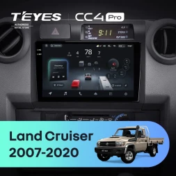 Штатная магнитола Teyes CC4 Pro 8/128 Toyota Land Cruiser 70 Series LC 79 (2007-2020)