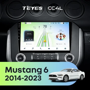 Штатная магнитола Teyes CC4L 6/64 с DTS Ford Mustang VI S550 (2014-2023) F1
