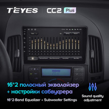 Штатная магнитола Teyes CC2 Plus 6/128 Hyundai i30 1 FD (2007-2012) F2