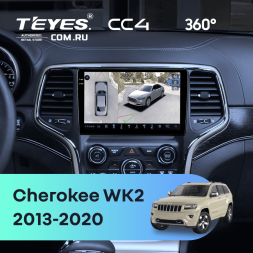 Штатная магнитола Teyes CC4 360 8/128 Jeep Grand Cherokee WK2 (2013-2020) F3