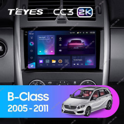 Штатная магнитола Teyes CC3 2K 360 6/128 Mercedes Benz B-Class T245 (2005-2011)