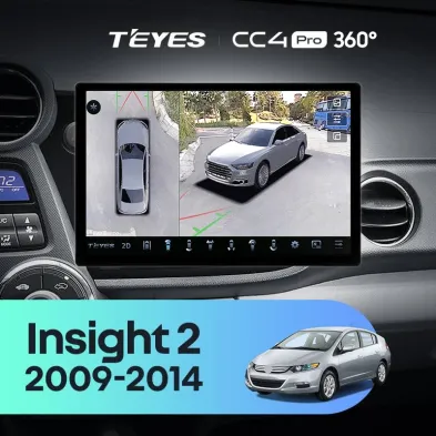 Штатная магнитола Teyes CC4 Pro 360 8/128 Honda Insight 2 LHD (2009-2014) (13")