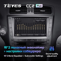 Штатная магнитола Teyes CC2 Plus 6/128 Lexus IS250 XE20 (2005-2013) (Hm) Тип-А