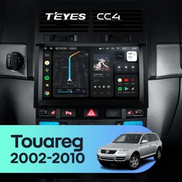Штатная магнитола Teyes CC4 8/128 Volkswagen Touareg GP (2002-2010) F1