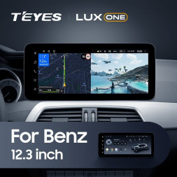Штатная магнитола Teyes LUX ONE 6/128 Mercedes-Benz A-Class 3 W176 (NTG 4.5) (2012-2017)