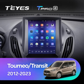 Штатная магнитола Tesla style Teyes TPRO 2 6/128 Ford Tourneo Transit (2012-2023)