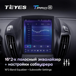 Штатная магнитола Tesla style Teyes TPRO 2 4/64 Ford Kuga 2 2012-2019