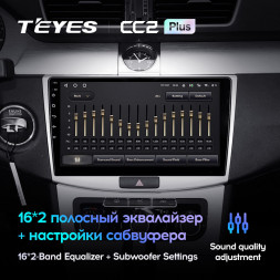 Штатная магнитола Teyes CC2 Plus 4/32 Volkswagen Passat B6 (2005-210) \ B7 (2010-2015)