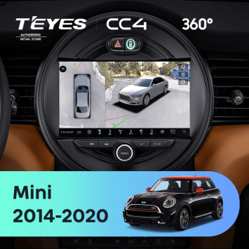 Штатная магнитола Teyes CC4 360 8/128 Mini Cooper (2014-2020)