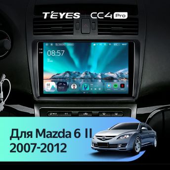 Штатная магнитола Teyes CC4 Pro 12/256 Mazda 6 2 GH (2007-2012)