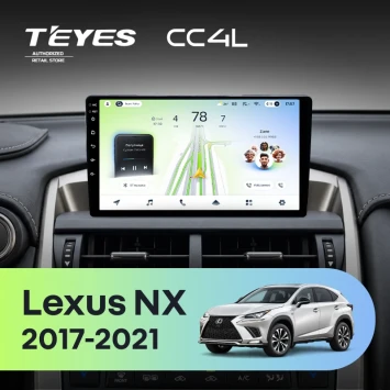 Штатная магнитола Teyes CC4L 6/64 с DTS Lexus NX (2017-2021) F2