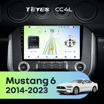 Штатная магнитола Teyes CC4L 6/64 с DTS Ford Mustang VI S550 (2014-2023) F2