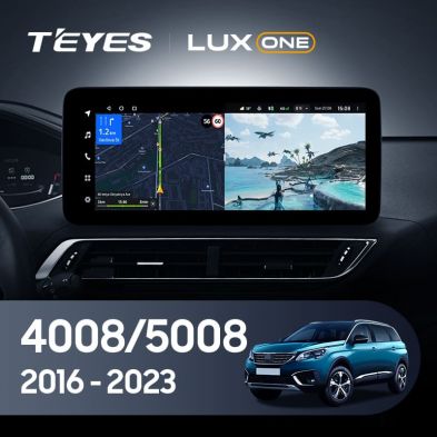 Штатная магнитола Teyes LUX ONE 4/32 Peugeot 5008 (2016-2023)