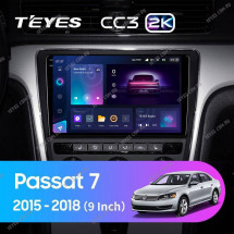 Штатная магнитола Teyes CC3 2K 4/32 Volkswagen Passat 7 B7 (2015-2018) F1
