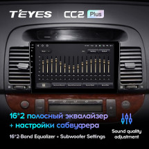 Штатная магнитола Teyes CC2 Plus 6/128 Toyota Camry 5 XV 30 (2001-2006) Тип-A