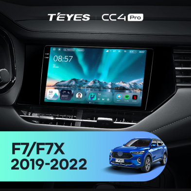 Штатная магнитола Teyes CC4 Pro 12/256 Haval F7 F7X (2019-2022)