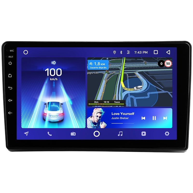 Переходная рамка Opel Zafira B (2005-2014) / Opel Astra H (2004-2014) F2 (9&quot;)