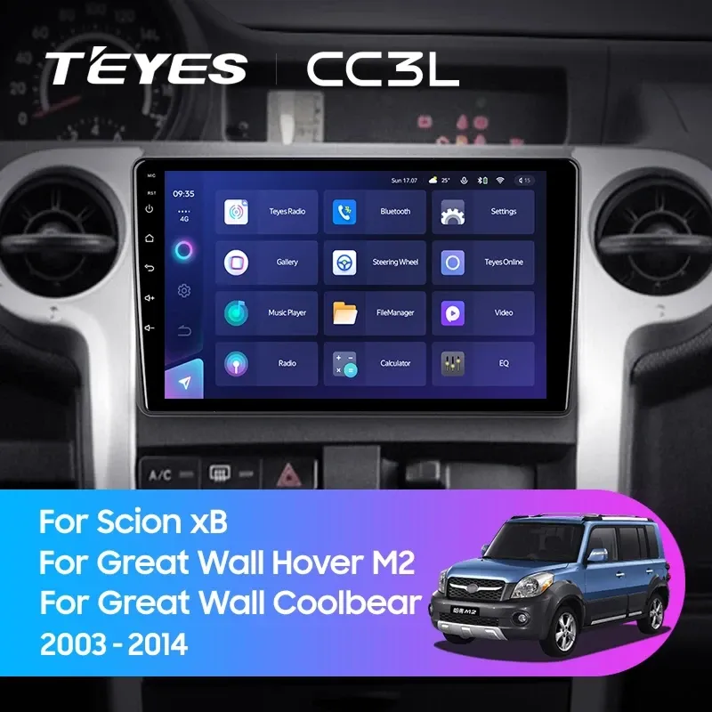 Штатная магнитола Teyes CC3L 4/32 Great Wall Hover M2 Coolbear (2009-2014)