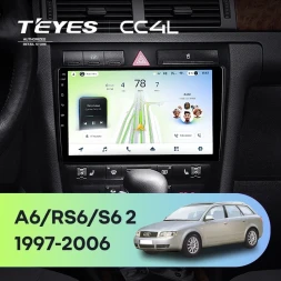 Штатная магнитола Teyes CC4L 6/64 с DTS Audi RS6 1 (2002-2006)