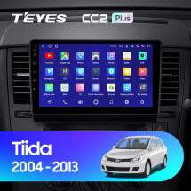 Штатная магнитола Teyes CC2L Plus 1/16 Nissan Tiida C11 (2004-2013) F2