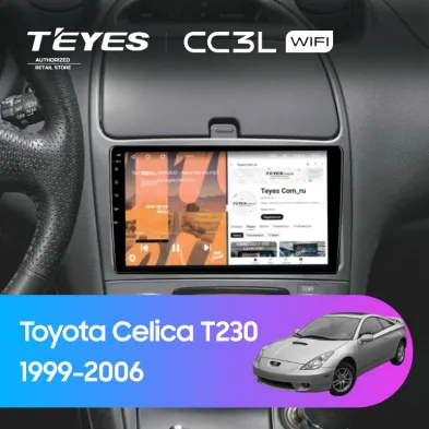 Штатная магнитола Teyes CC3L WiFi 2/32 Toyota Celica T230 (1999-2006)