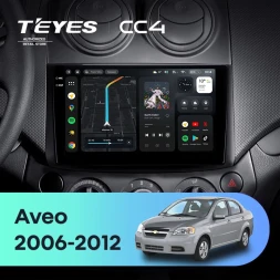 Штатная магнитола Teyes CC4 6/64 Chevrolet Aveo T250 (2006-2012)